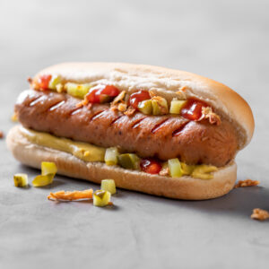 Plant-based hot dog
