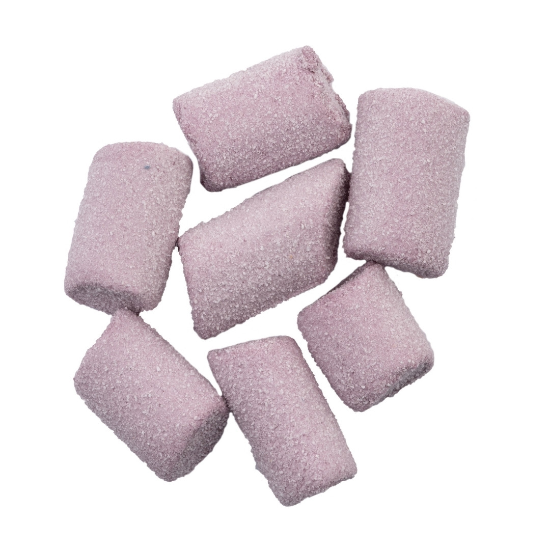 Purple marshmallows