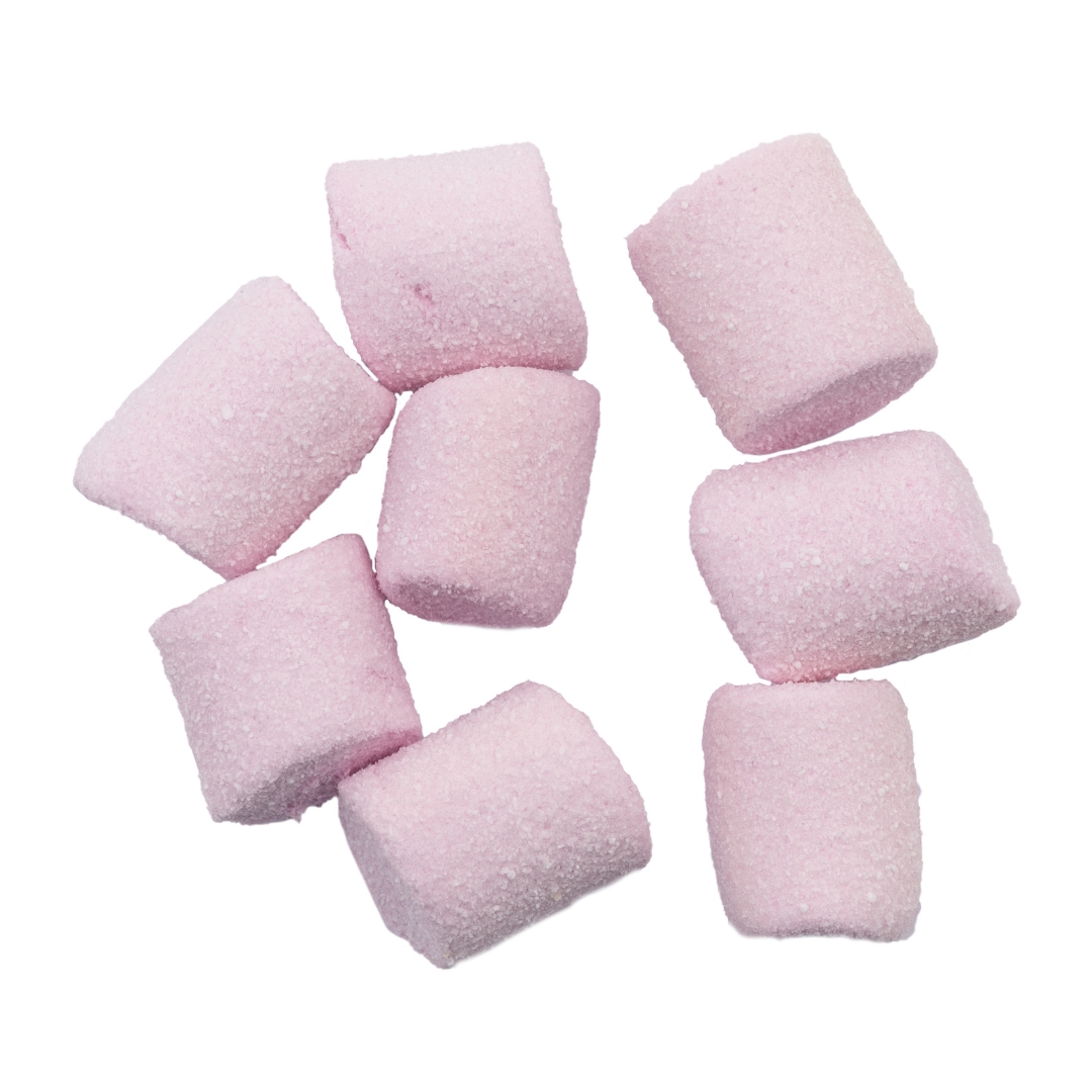 Pink marshmallows