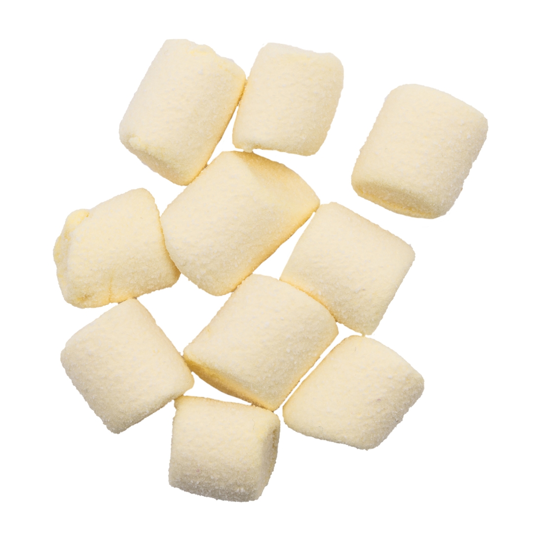 Yellow marshmallows