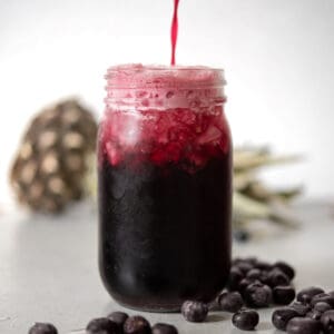Blackcurrant smoothie