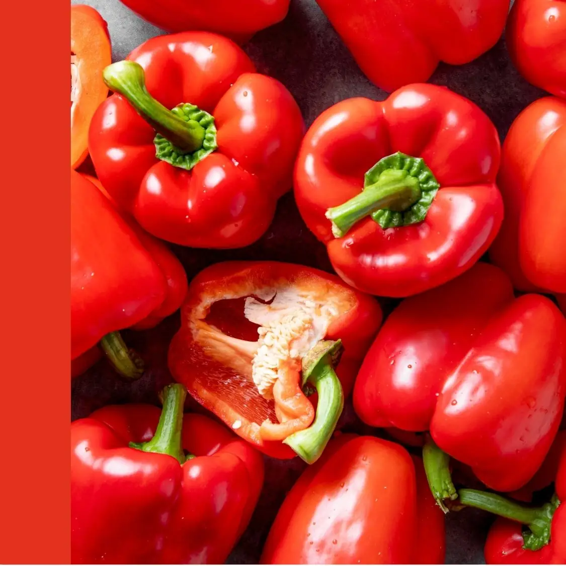 Red peppers